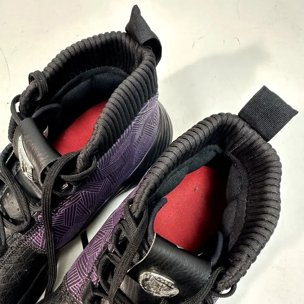 EUC adidas Dame 5 Marvel Black Panther Heroes Among Us Damian Lillard Wakanda 12